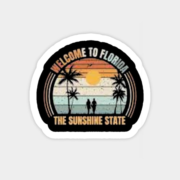 welcome to florida Sticker by  Faya